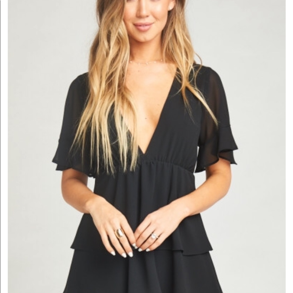 SHOWMEYOURMUMU DULCE DRESS IN BLACK